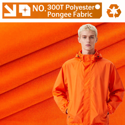 300T Polyester Pongee Fabric