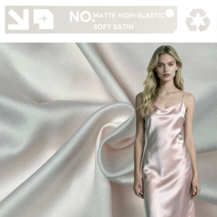 Matte High-Stretch Satin