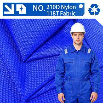 210D Nylon 118T Fabric, Seawater Resistant Coating for Marine Workwear